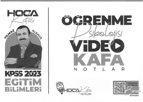 ÖĞRENME PSİKOLOJİSİ VİDEO KAFA NOTLAR Vega Efsanesi