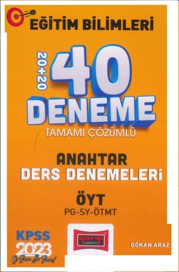 ANAHTAR 40 DENEME ÇÖZÜMLÜ (ÖYT-PG-SY-ÖTMT) Vega Efsanesi