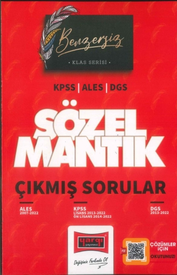 KLAS SERİSİ SÖZEL MANTIK ÇIKMIŞ SORULAR (ALES-KPSS-DGS) 2007-2022 Vega Efsanesi
