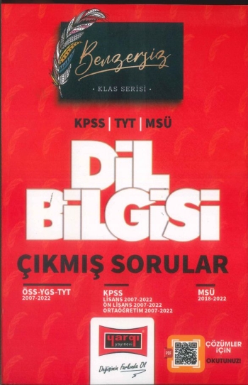 KLAS SERİSİ DİL BİLGİSİ ÇIKMIŞ SORULAR (ÖSS-YGS-TYT-KPSS-MSÜ) 2007-2022 Vega Efsanesi