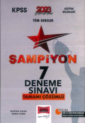 TÜM DERSLER ŞAMPİYON 7 DENEME ÇÖZÜMLÜ Vega Efsanesi