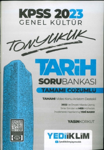 TONYUKUK TARİH TAMAMI ÇÖZÜMLÜ SORU BANKASI