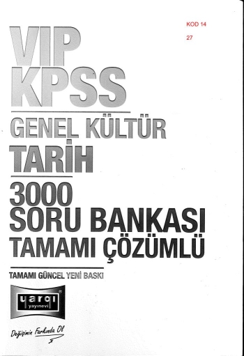 TARİH 3000 SORU BANKASI TAMAMI ÇÖZÜMLÜ