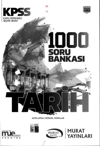 TARİH 1000 SORU BANKASI Vega Efsanesi