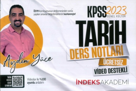 TARİH DERS NOTLARI VİDEO DESTEKLİ