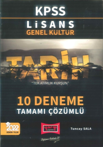 TARİH 10 DENEME TAMAMI ÇÖZÜMLÜ TEK ATIMLIK KURŞUN Vega Efsanesi
