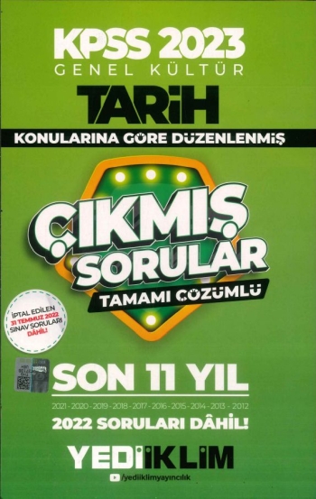 TARİH KONULARINA GÖRE DÜZENLENMİŞ 2012-2022 ÇÖZÜMLÜ ÇIKMIŞ SORULAR Vega Efsanesi