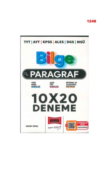 BİLGE PARAGRAF 10*20 DENEME Vega Efsanesi