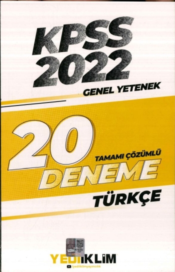TÜRKÇE 20 DENEME ÇÖZÜMLÜ Vega Efsanesi