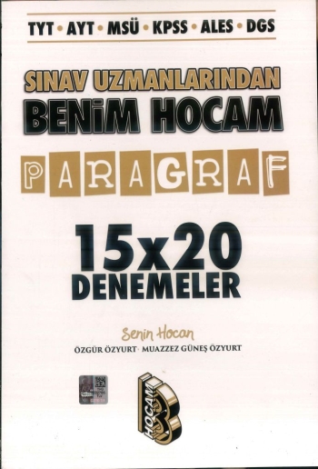 SINAV UZMANINDAN PARAGRAF 15*20 DENEMELER Vega Efsanesi