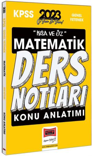 Kısa ve Öz Matematik Konu Anlatımlı Ders Notları Vega Efsanesi