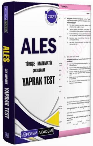 ALES Çek Kopart Yaprak Test Vega Efsanesi