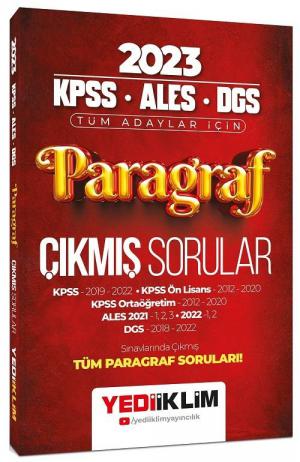 Paragraf Çıkmış Sorular (KPSS ALES DGS) Vega Efsanesi