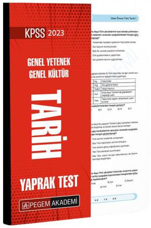 Tarih Yaprak Test