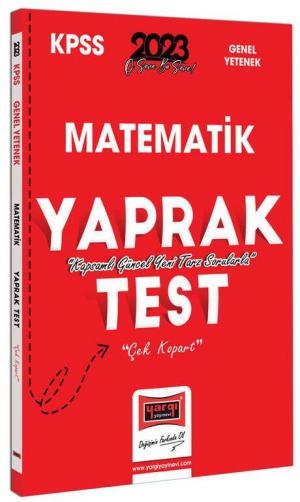 Matematik Çek Kopart Yaprak Test Vega Efsanesi