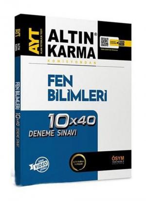 AYT Fen Bilimleri Komisyondan 10x40 Deneme Vega Efsanesi