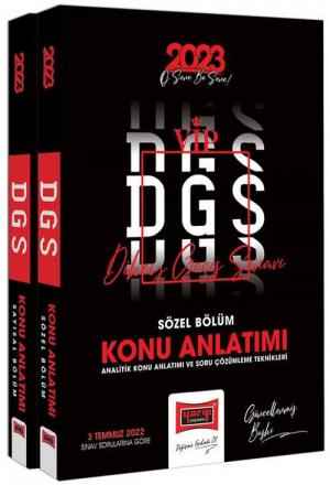 2023 DGS Konu Anlatımı 2 Cilt (Sayısal ve Sözel Bölüm) Vega Efsanesi