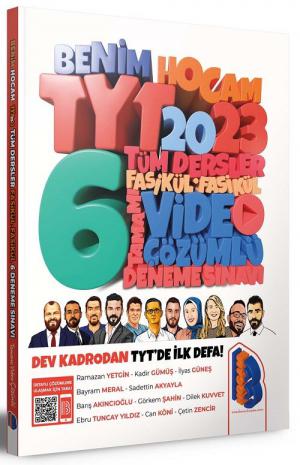 TYT Tüm Dersler Tamamı Video Çözümlü 6 Fasikül Deneme Sınavı