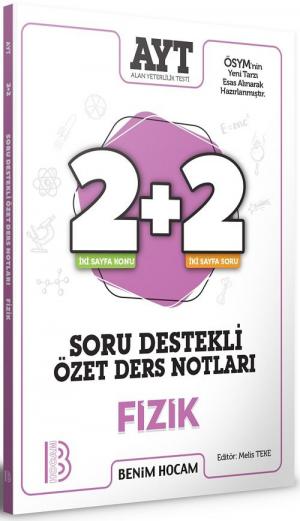 AYT Fizik 2+2 Soru Destekli Özet Ders Notları Vega Efsanesi