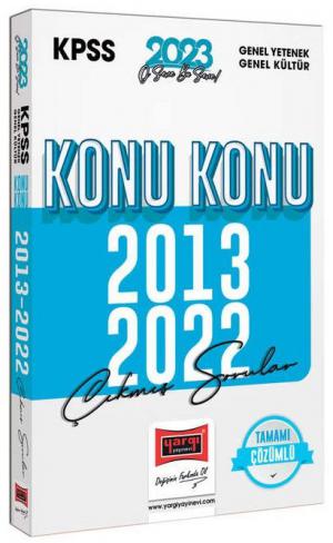GY GK 2013-2022 Konu Konu Çıkmış Sorular ve Çözümleri Vega Efsanesi