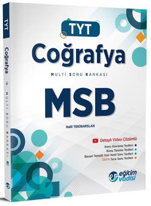 TYT Coğrafya MSB Multi Soru Bankası Video Çözümlü Vega Efsanesi