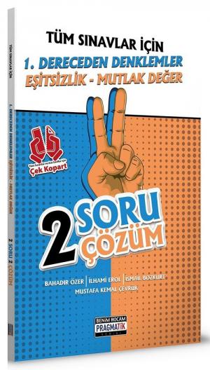 1. DERECEDEN DENKLEMLER EŞİTSİZLİK MUTLAK DEĞER 2 SORU 2 ÇÖZÜM FASİKÜL Vega Efsanesi