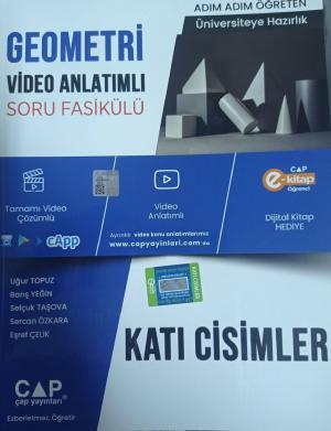GEOMETRİ VİDEO ANLATIMLI SORU FASİKÜLÜ KATI CİSİMLER Vega Efsanesi