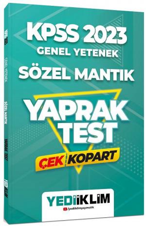 Genel Yetenek Sözel Mantık Çek Kopart Yaprak Test Vega Efsanesi