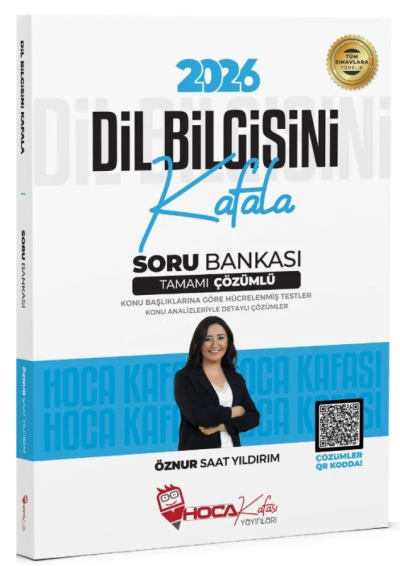 2026 Dil Bilgisini Kafala Soru Bankası Çözümlü - Öznur Saat Yıldırım Hoca Kafası Yayınları Vega Efsanesi