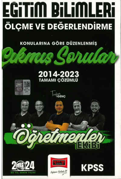 ÖLÇME VE DEĞERLENDİRME 2014-2023 TAMAMI ÇÖZÜMLÜ ÇIKMIŞ SORULAR (ÖĞRETMENLER EKİBİ) Vega Efsanesi