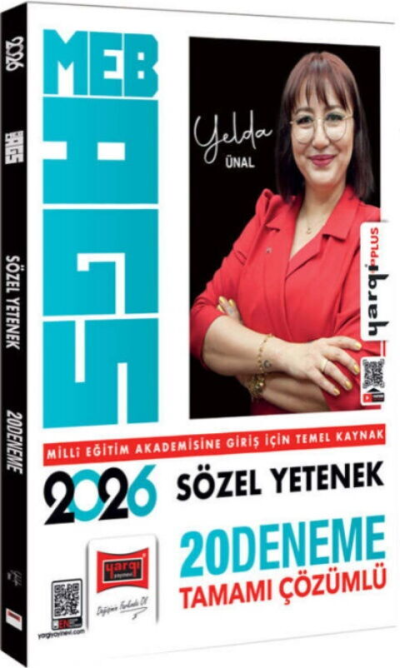 MEB-AGS Sözel Yetenek 20 Deneme Çözümlü - Yelda Ünal Yargı Yayınları Vega Efsanesi