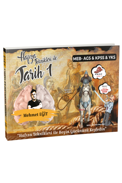 2025 MEB AGS KPSS YKS Hafıza Teknikleri İle Tarih-1 Mehmet Eğit Vega Efsanesi
