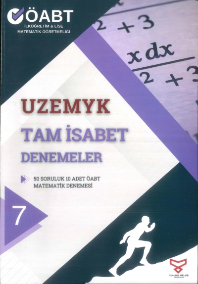 UZEMYK Tam İsabet Denemeler 50x10 İlköğretim Lise Mat Öğretmenliği Yüksel Keleş Vega Efsanesi