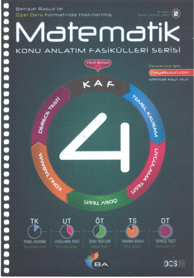 KAF 4 MATEMATİK Vega Efsanesi