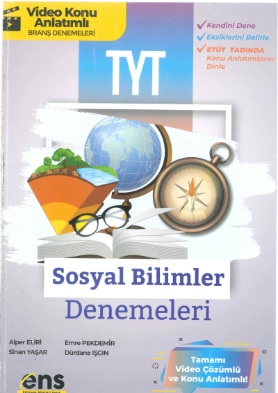 TYT Sosyal Bilimler 12 li Deneme Vega Efsanesi