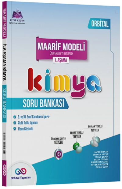 TYT Kimya Maarif Modeli 1. Aşama Soru Bankası Orbital Yayınları Vega Efsanesi