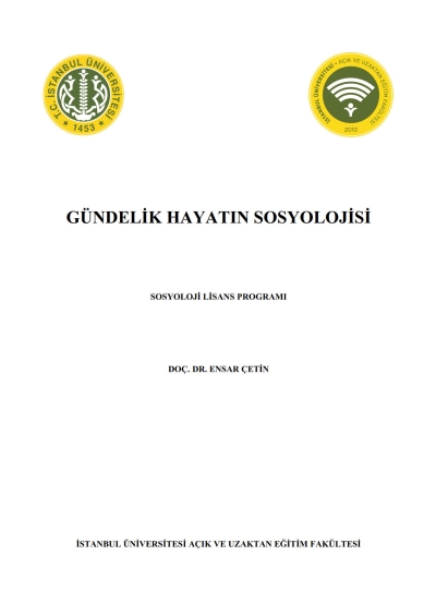 Gündelik Hayatın Sosyolojisi Vega Efsanesi