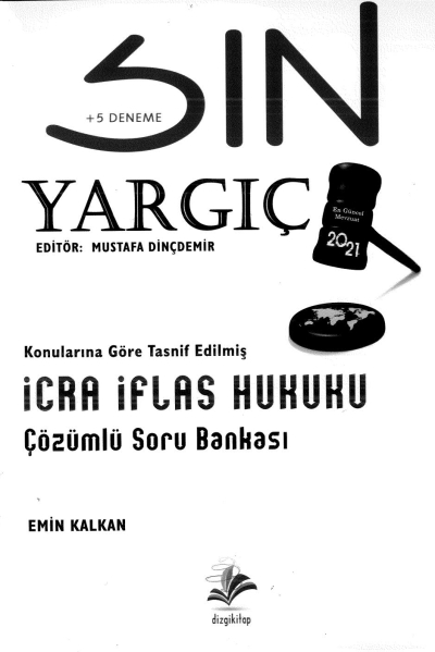 YARGIÇ İCRA İFLAS HUKUKU ÇÖZÜMLÜ SORU BANKASI Vega Efsanesi