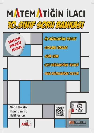 10. Sınıf Matematiğin İlacı Soru Bankası Acil Yayınları Vega Efsanesi