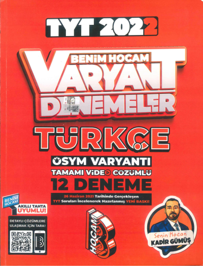 TYT TÜRKÇE VARYANT 12 DENEME Vega Efsanesi