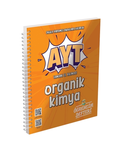 AYT Organik Kimya Öğrencim Defteri Murat Yayınları Vega Efsanesi
