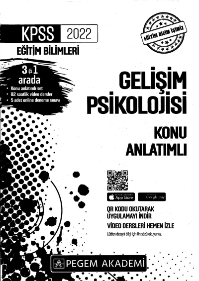 2022 KPSS Eğitim Bilimleri GELİŞİM PSİKOLOJİSİ KONU ANLATIM Vega Efsanesi