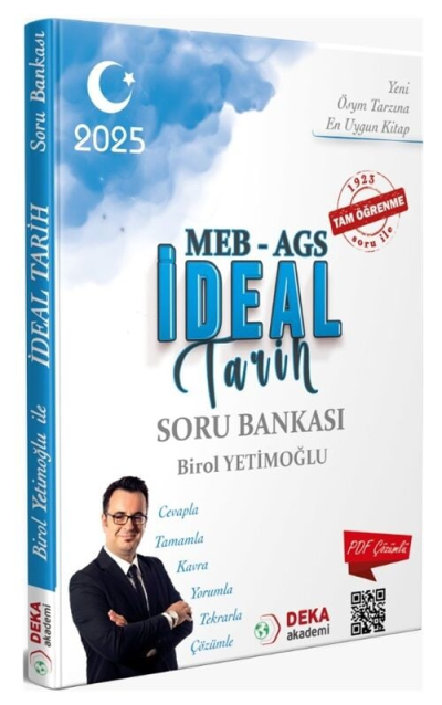 2025 MEB-AGS İdeal Tarih Soru Bankası Çözümlü Deka Akademi Yayınları Vega Efsanesi