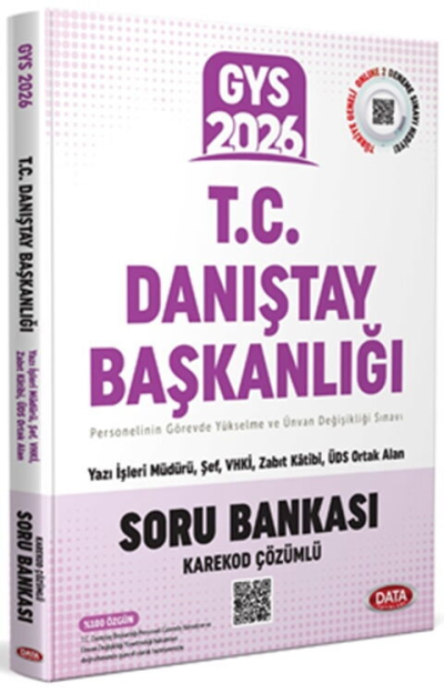 2026 T.C. Danıştay Başkanlığı GYS Soru Bankası Data Yayınları Vega Efsanesi