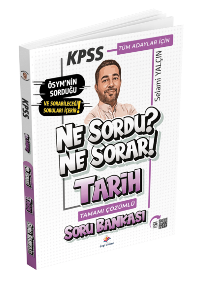 KPSS Tarih Ne Sordu Ne Sorar Soru Bankası Çözümlü Selami Yalçın Dizgi Kitap Yayınları Vega Efsanesi