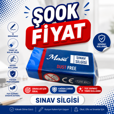 Masis Mavi Sınav Silgisi Vega Efsanesi