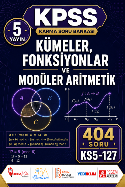 Kümeler, Fonksiyonlar ve Modüler Aritmetik 5 Yayın 404 Soru Vega Efsanesi