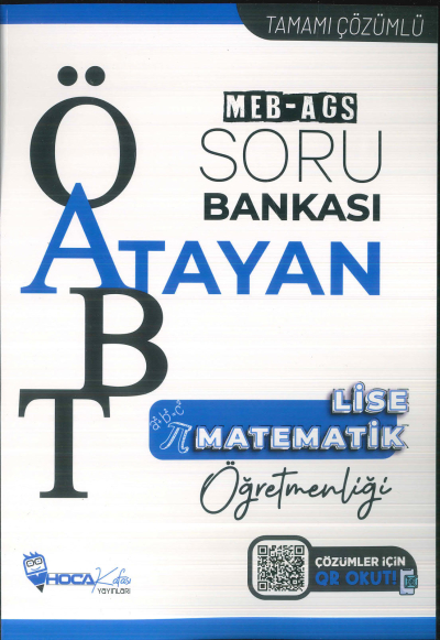 2025 ÖABT MEB-AGS Lise Matematik Öğretmenliği Atayan Soru Bankası Çözümlü Hoca Kafası Yayınları Vega Efsanesi