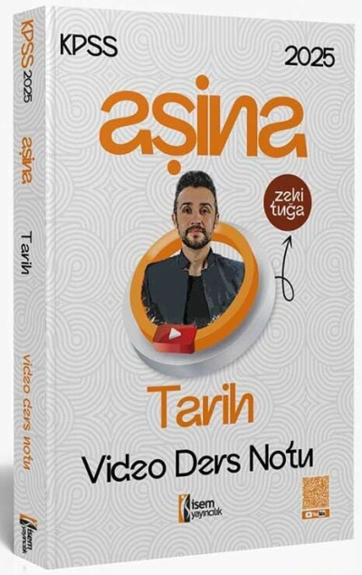 2025 KPSS Tarih Aşina Video Ders Notu İsem Yayınları Vega Efsanesi
