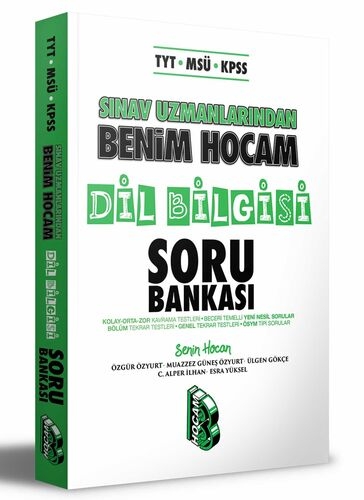 TYT MSÜ KPSS Sınav Uzmanlarından Dil Bilgisi Soru Bankası Benim Hocam Yayınları Vega Efsanesi